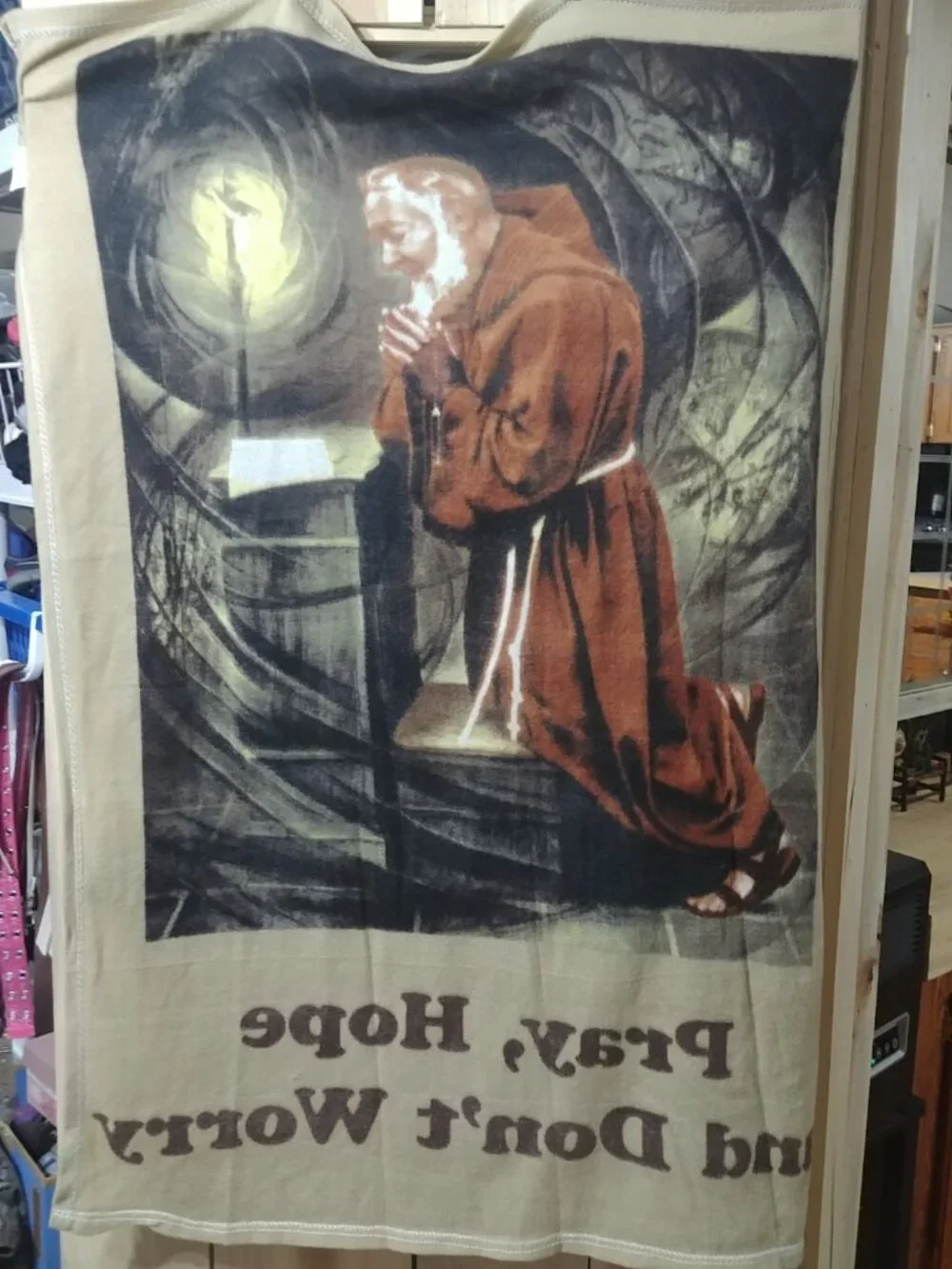 Pray ,Hope, Dont Worry throw blanket  47